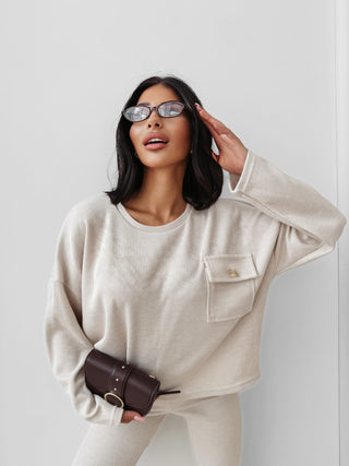 AURIC women's set beige