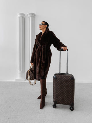 MINO women's coat brown