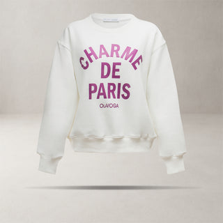 CHARME ecru women's sweatshirt