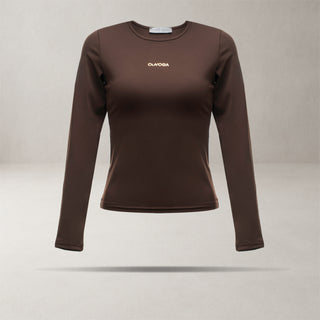 SIMBI women's blouse chocolate