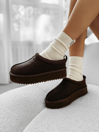 CUSIE women's shoes chocolate