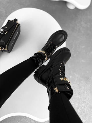 DICE BLACK WORK BOOTS