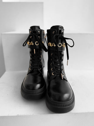 DICE BLACK WORK BOOTS