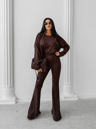 AURIC women's set brown