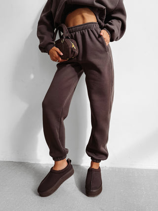 Women's tracksuit SUMELY chocolate