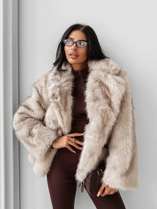 CUAR women's jacket beige