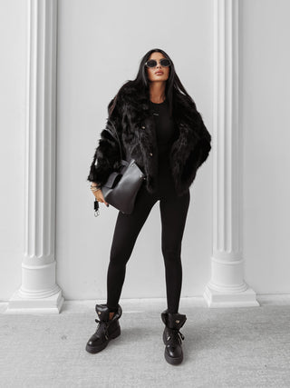 CUAR women's jacket black