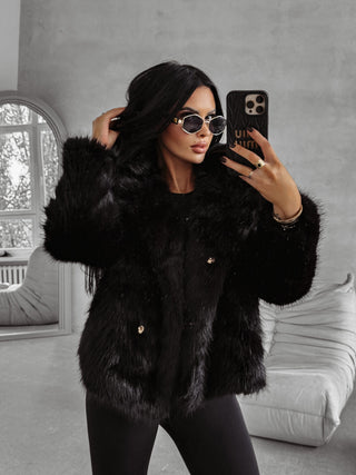 CUAR women's jacket black