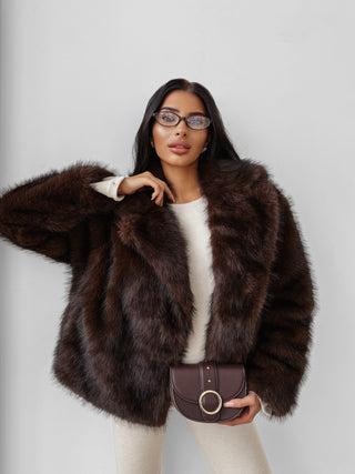 CUAR women's jacket brown