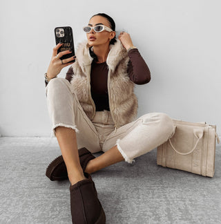 LANIKA women's jacket light beige