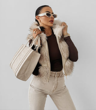 LANIKA women's jacket light beige