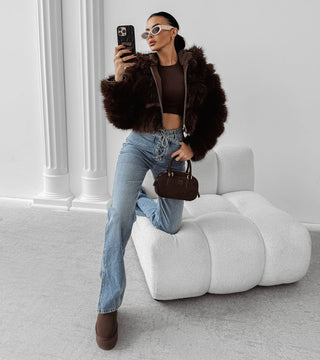 LANIKA women's jacket chocolate