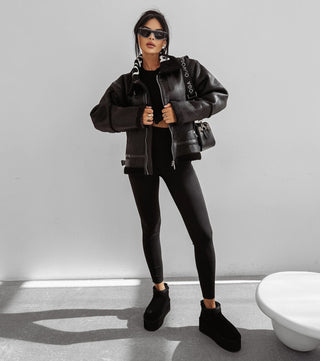 LENNOX women's jacket black