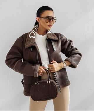 LENNOX women's jacket chocolate