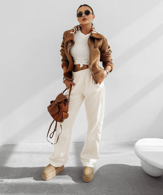 LENNOX women's jacket caramel