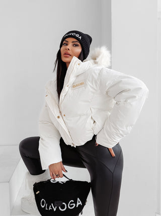 PUFY ecru women's jacket