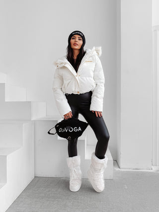 PUFY ecru women's jacket