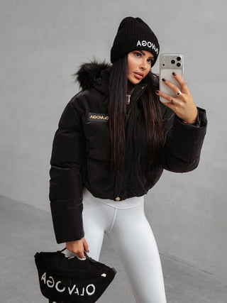 PUFY women's jacket black