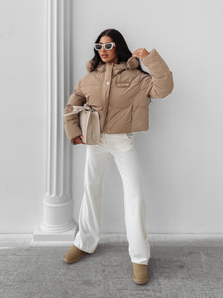 PUFY women's jacket, beige