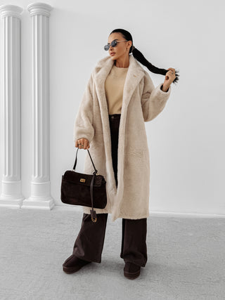 MINO women's coat beige