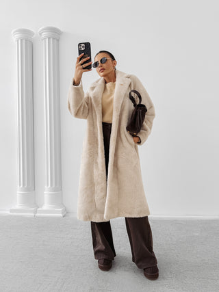 MINO women's coat beige