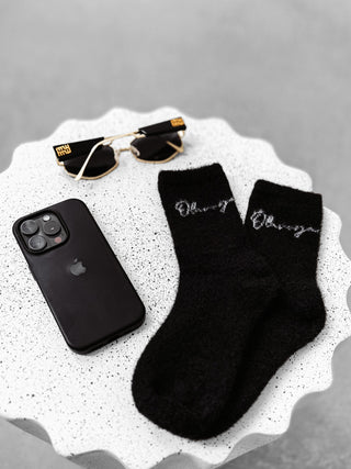 JU ZO women's socks black